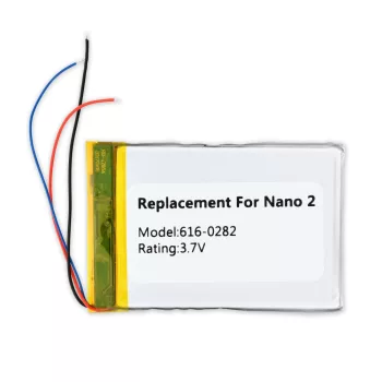   Apple 616-0282 helyettesítő MP3-lejátszó akkumulátor (Li-Polymer, 400mAh / 1.48Wh, 3.7V) - Utángyártott