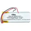 Apple 616-0531 helyettesítő MP3-lejátszó akkumulátor (Li-Polymer, 110mAh / 0.41Wh, 3.7V) - Utángyártott