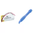 Apple 616-0531 helyettesítő MP3-lejátszó akkumulátor (Li-Polymer, 110mAh / 0.41Wh, 3.7V) - Utángyártott