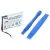 Apple EC003, EC007 helyettesítő MP3-lejátszó akkumulátor (Li-Ion, 600mAh / 2.22Wh, 3.7V) - Utángyártott