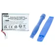 Apple EC003, EC007 helyettesítő MP3-lejátszó akkumulátor (Li-Ion, 600mAh / 2.22Wh, 3.7V) - Utángyártott