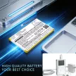 Apple P325385A4H helyettesítő MP3-lejátszó akkumulátor (Li-Polymer, 1600mAh / 5.92Wh, 3.7V) - Utángyártott