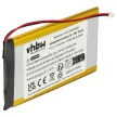 Creative DAA-BA0004 helyettesítő MP3-lejátszó akkumulátor (Li-Polymer, 1700mAh / 6.29Wh, 3.7V) - Utángyártott