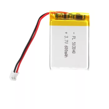   Samsung 503040 helyettesítő MP3-lejátszó akkumulátor (Li-Ion, 600mAh / 2.22Wh, 3.7V) - Utángyártott