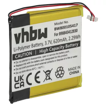   Samsung B98843412830 helyettesítő MP3-lejátszó akkumulátor (Li-Ion, 620mAh / 2.29Wh, 3.7V) - Utángyártott