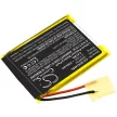 SanDisk SDMX24 helyettesítő MP3-lejátszó akkumulátor (Li-Polymer, 220mAh / 0.81Wh, 3.7V) - Utángyártott