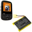 SanDisk SDMX24 helyettesítő MP3-lejátszó akkumulátor (Li-Polymer, 220mAh / 0.81Wh, 3.7V) - Utángyártott