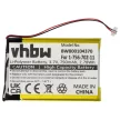 Sony 1-756-702-11 helyettesítő MP3-lejátszó akkumulátor (Li-Ion, 750mAh / 2.78Wh, 3.7V) - Utángyártott