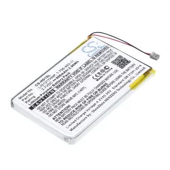   Sony PMPSYHD1 helyettesítő MP3-lejátszó akkumulátor (Li-Ion, 800mAh / 2.96Wh, 3.7V) - Utángyártott
