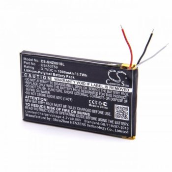   Sony US453759 helyettesítő MP3-lejátszó akkumulátor (Li-Polymer, 1000mAh / 3.7Wh, 3.7V) - Utángyártott