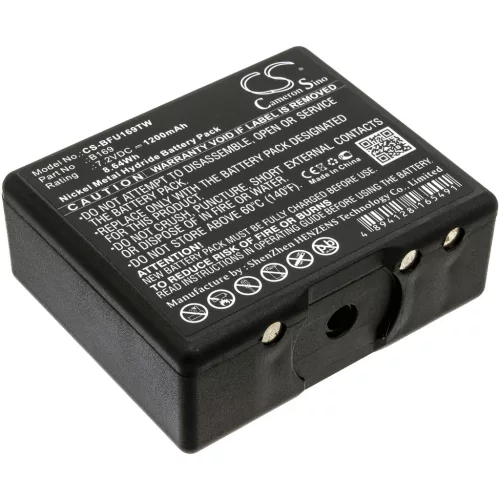 AEG / Bosch B169 helyettesítő rádió akkumulátor (NiMh, 1200mAh / 8.64Wh, 7.2V) - Utángyártott