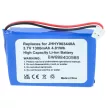 Albrecht 083448 helyettesítő rádió akkumulátor (Li-Ion, 1300mAh / 4.81Wh, 3.7V) - Utángyártott
