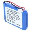 Albrecht 083448 helyettesítő rádió akkumulátor (Li-Ion, 1300mAh / 4.81Wh, 3.7V) - Utángyártott