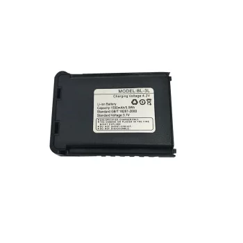   Baofeng BL-3L helyettesítő rádió akkumulátor (Li-Ion, 1500mAh / 5.55Wh, 3.7V) - Utángyártott