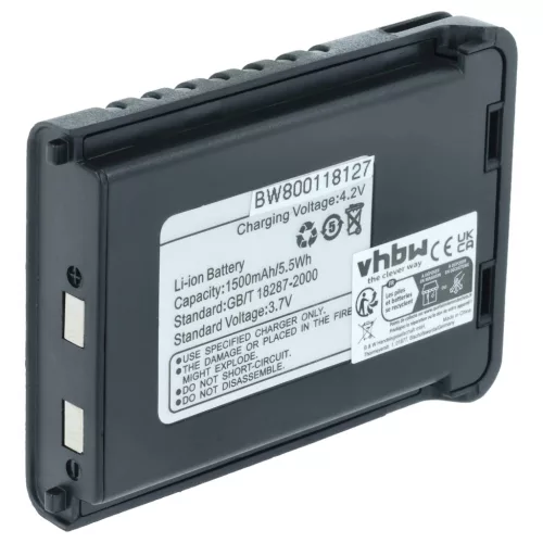 Baofeng BL-3L helyettesítő rádió akkumulátor (Li-Ion, 1500mAh / 5.55Wh, 3.7V) - Utángyártott