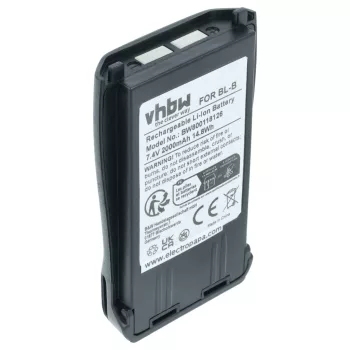   Baofeng BL-B helyettesítő rádió akkumulátor (Li-Ion, 2000mAh / 14.8Wh, 7.4V) - Utángyártott