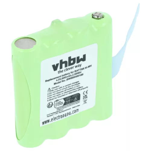 Motorola Talkabout FV700R készülékhez rádió akkumulátor (NiMh, 600mAh / 2.88Wh, 4.8V) - Utángyártott