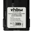 Kenwood KNB-14, KNB-14A helyettesítő rádió akkumulátor (NiMh, 1600mAh / 11.52Wh, 7.2V) - Utángyártott