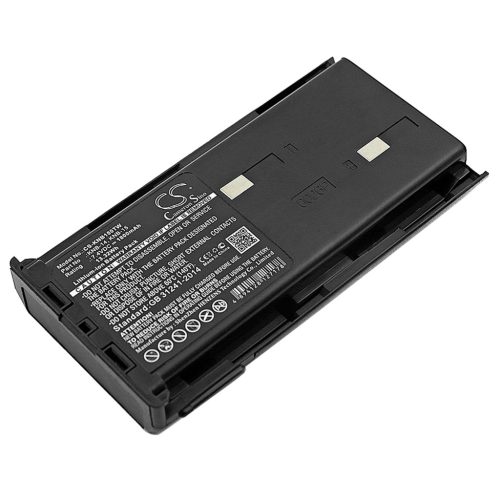 Kenwood KNB-14, KNB-14A helyettesítő rádió akkumulátor (Li-Ion, 1800mAh / 13.32Wh, 7.4V) - Utángyártott