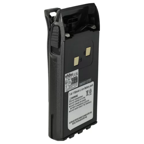 Wouxun DB48, KF-679 készülékekhez rádió akkumulátor (Li-Ion, 1700mAh / 12.58Wh, 7.4V) - Utángyártott