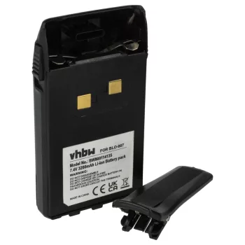   Wouxun DB48, KF-679 készülékekhez rádió akkumulátor (Li-Ion, 3200mAh / 23.68Wh, 7.4V) - Utángyártott