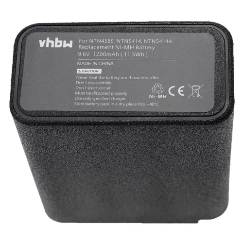 Motorola NTN4585, NTN4824A helyettesítő rádió akkumulátor (NiMh, 1200mAh / 11.52Wh, 9.6V) - Utángyártott