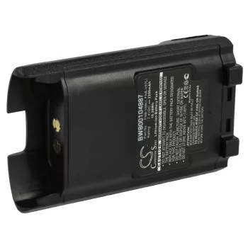   Vertex / Yaesu VX-600 készülékhez rádió akkumulátor (Li-Ion, 2200mAh / 16.28Wh, 7.4V) - Utángyártott