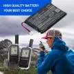 Stabo 20640 készülékhez rádió akkumulátor (Li-Ion, 800mAh / 2.96Wh, 3.7V) - Utángyártott