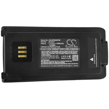   Hytera BL2016 helyettesítő rádió akkumulátor (Li-Ion, 2000mAh / 14.8Wh, 7.4V) - Utángyártott