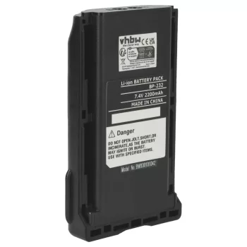   Icom BJ-2000, BP-230 helyettesítő rádió akkumulátor (Li-Ion, 2200mAh / 16.28Wh, 7.4V) - Utángyártott