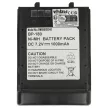 Icom BP-173, BP-180, BP-180H helyettesítő rádió akkumulátor (NiMh, 1000mAh / 7.2Wh, 7.2V) - Utángyártott