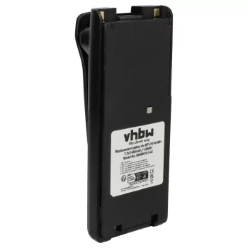   Icom BP-209, BP-209N, BP-210 helyettesítő rádió akkumulátor (NiMh, 1650mAh / 11.88Wh, 7.2V) - Utángyártott
