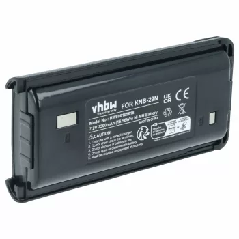   Kenwood BPKNB29MH helyettesítő rádió akkumulátor (NiMh, 2300mAh / 16.56Wh, 7.2V) - Utángyártott