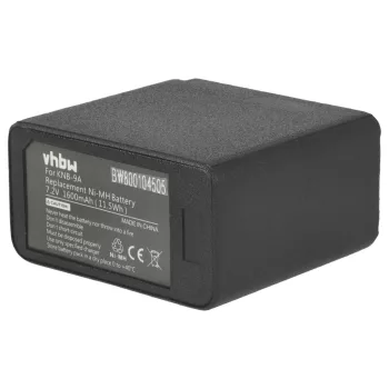   Kenwood KNB-11, KNB-11A helyettesítő rádió akkumulátor (NiMh, 1600mAh / 11.52Wh, 7.2V) - Utángyártott