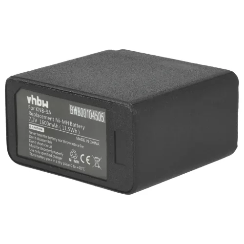 Kenwood KNB-11, KNB-11A helyettesítő rádió akkumulátor (NiMh, 1600mAh / 11.52Wh, 7.2V) - Utángyártott