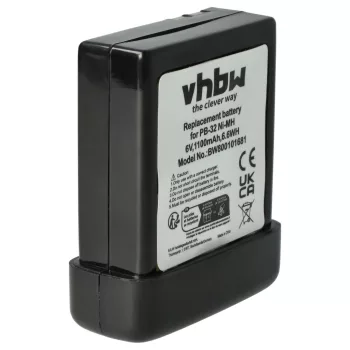   Kenwood PB-32, PB-32H, PB-33 helyettesítő rádió akkumulátor (NiMh, 1100mAh / 6.6Wh, 6V) - Utángyártott