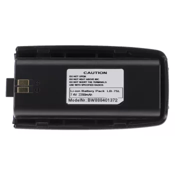   Retevis RT2 készülékhez rádió akkumulátor (Li-Ion, 2200mAh / 16.28Wh, 7.4V) - Utángyártott