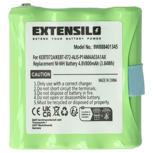 Motorola BP-38, IXNN4002B helyettesítő rádió akkumulátor (NiMh, 800mAh / 3.84Wh, 4.8V) - Utángyártott