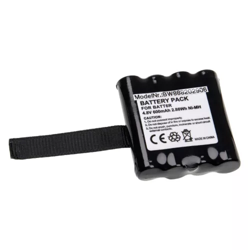 Uniden BP-38, BP-39, BP-40 helyettesítő rádió akkumulátor (NiMh, 600mAh / 2.88Wh, 4.8V) - Utángyártott