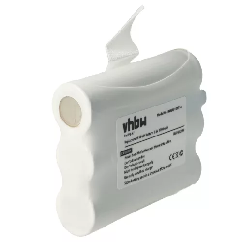 Midland PB-X7 helyettesítő rádió akkumulátor (NiMh, 1000mAh / 3.6Wh, 3.6V) - Utángyártott
