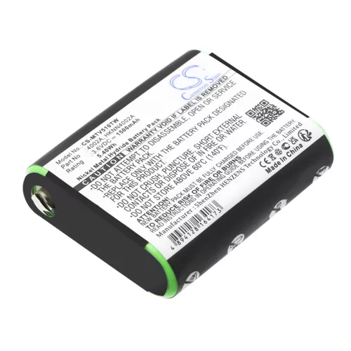 Motorola 1532, 4002A, 53615 helyettesítő rádió akkumulátor (NiMh, 1500mAh / 5.4Wh, 3.6V) - Utángyártott
