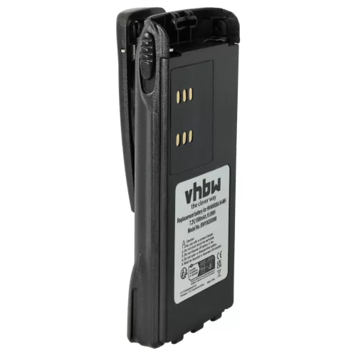 Motorola HMNN4151, HMNN4154 helyettesítő rádió akkumulátor (NiMh, 1500mAh / 11.25Wh, 7.2V) - Utángyártott