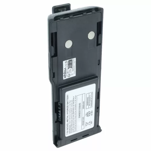Motorola HNN8133C, HNN8308A helyettesítő rádió akkumulátor (NiMh, 2500mAh / 18.75Wh, 7.5V) - Utángyártott
