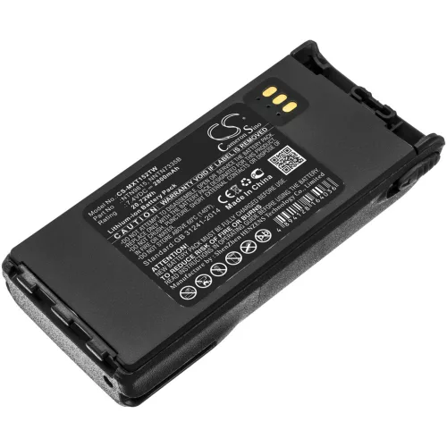 Motorola HNN9815 helyettesítő rádió akkumulátor (Li-Ion, 2800mAh / 20.72Wh, 7.4V) - Utángyártott