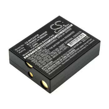   Motorola NLN4462A, NLN4462B helyettesítő rádió akkumulátor (NiMh, 500mAh / 7.2Wh, 14.4V) - Utángyártott