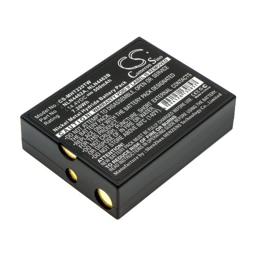 Motorola HT220 OMNI, MI500 készülékekhez rádió akkumulátor (NiMh, 500mAh / 7.2Wh, 14.4V) - Utángyártott