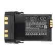 Motorola NNTN7038 helyettesítő rádió akkumulátor (Li-Ion, 2500mAh / 18.5Wh, 7.4V) - Utángyártott