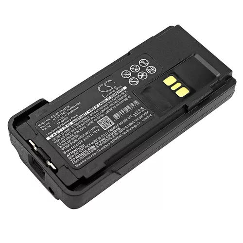 Motorola NNTN8128A helyettesítő rádió akkumulátor (Li-Ion, 2300mAh / 17.02Wh, 7.4V) - Utángyártott