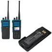 Motorola NNTN8359 helyettesítő rádió akkumulátor (Li-Ion, 2000mAh / 14.8Wh, 7.4V) - Utángyártott