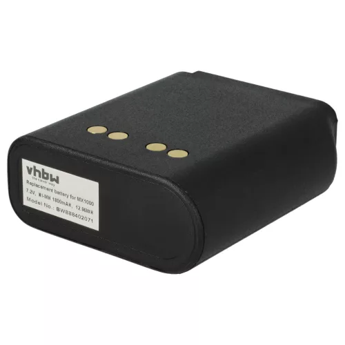 Motorola NTN4538, NTN4592 helyettesítő rádió akkumulátor (NiMh, 1800mAh / 12.96Wh, 7.2V) - Utángyártott